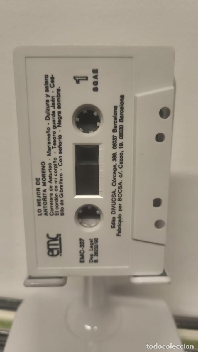 Casetes antiguos: Anto&ntilde;ita Moreno - Grandes &Eacute;xitos (Cassette) - Foto 5