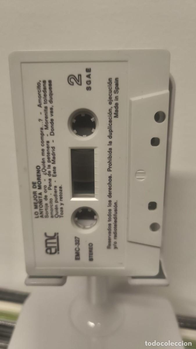 Casetes antiguos: Anto&ntilde;ita Moreno - Grandes &Eacute;xitos (Cassette) - Foto 6