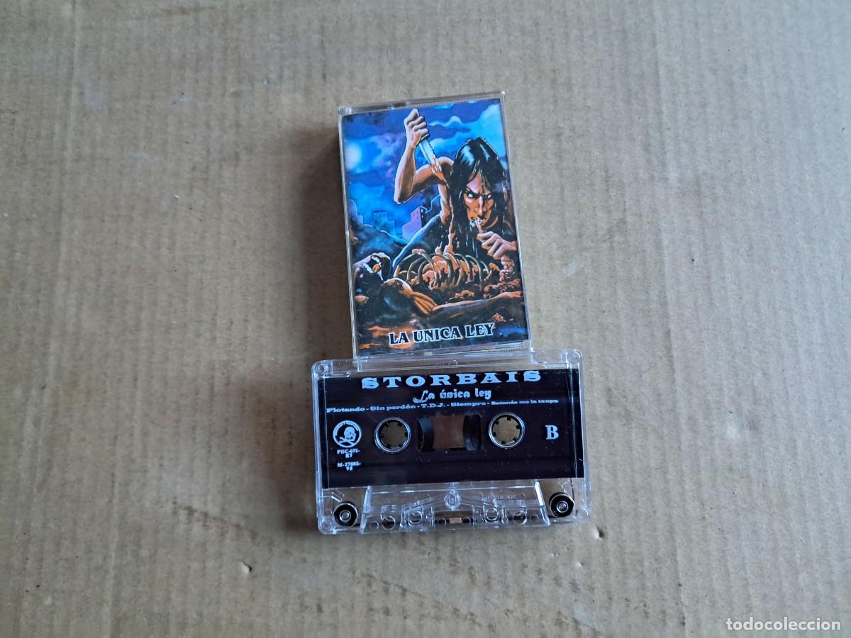 Cassetes antigas: STORBAIS - LA UNICA LEY CASETE 1998 TRASH METAL EUSKADI