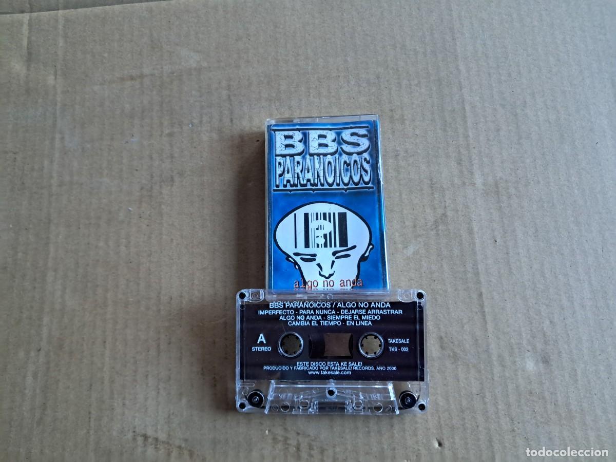 Cassetes antigas: BBS PARANOICOS - ALGO NO ANDA CASETE 2000 PUNK ROCK CHILE