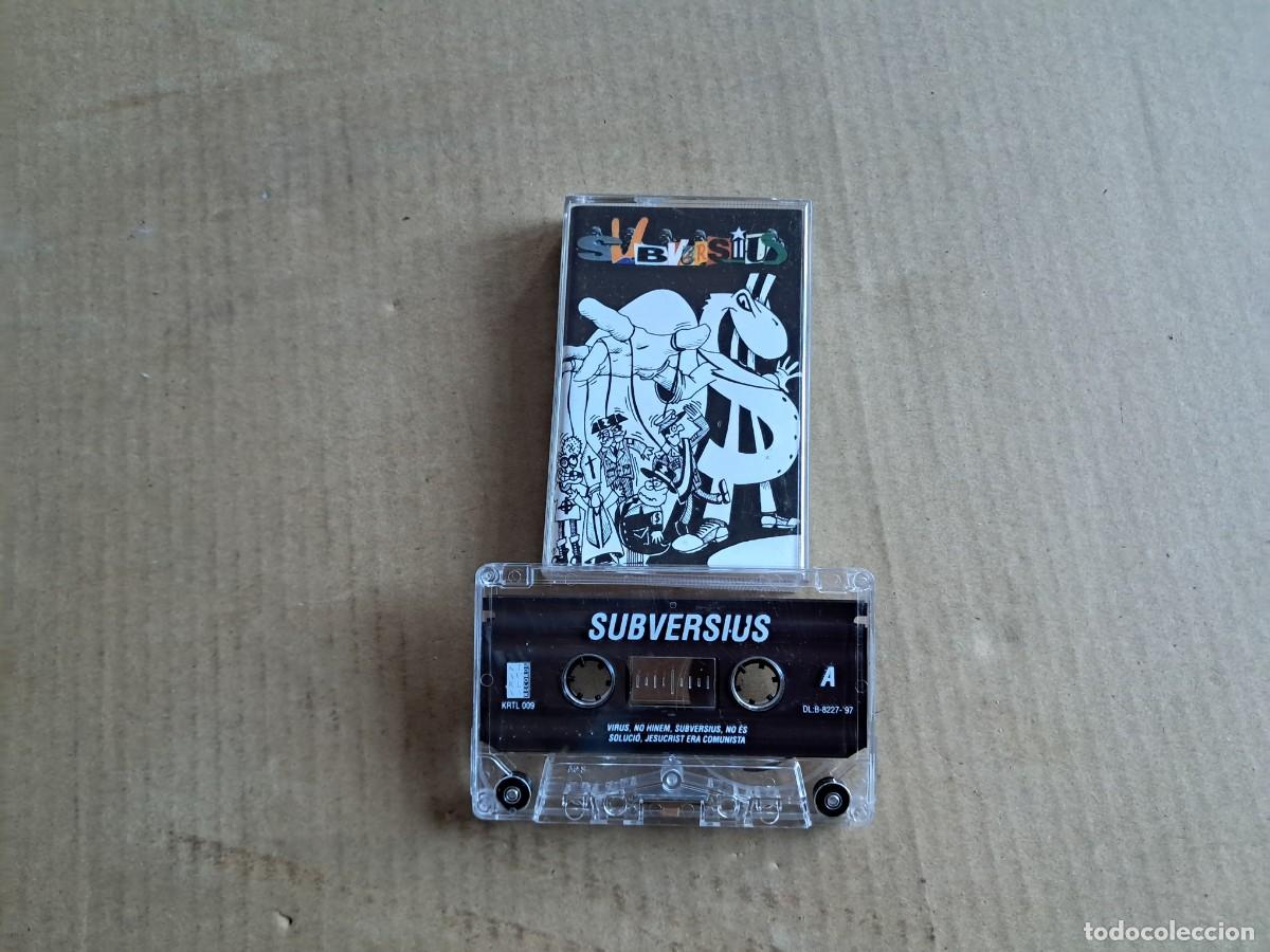 Cassetes antigas: SUBVERSIUS - SUBVERSIUS CASETE 1997 PUNK ROCK
