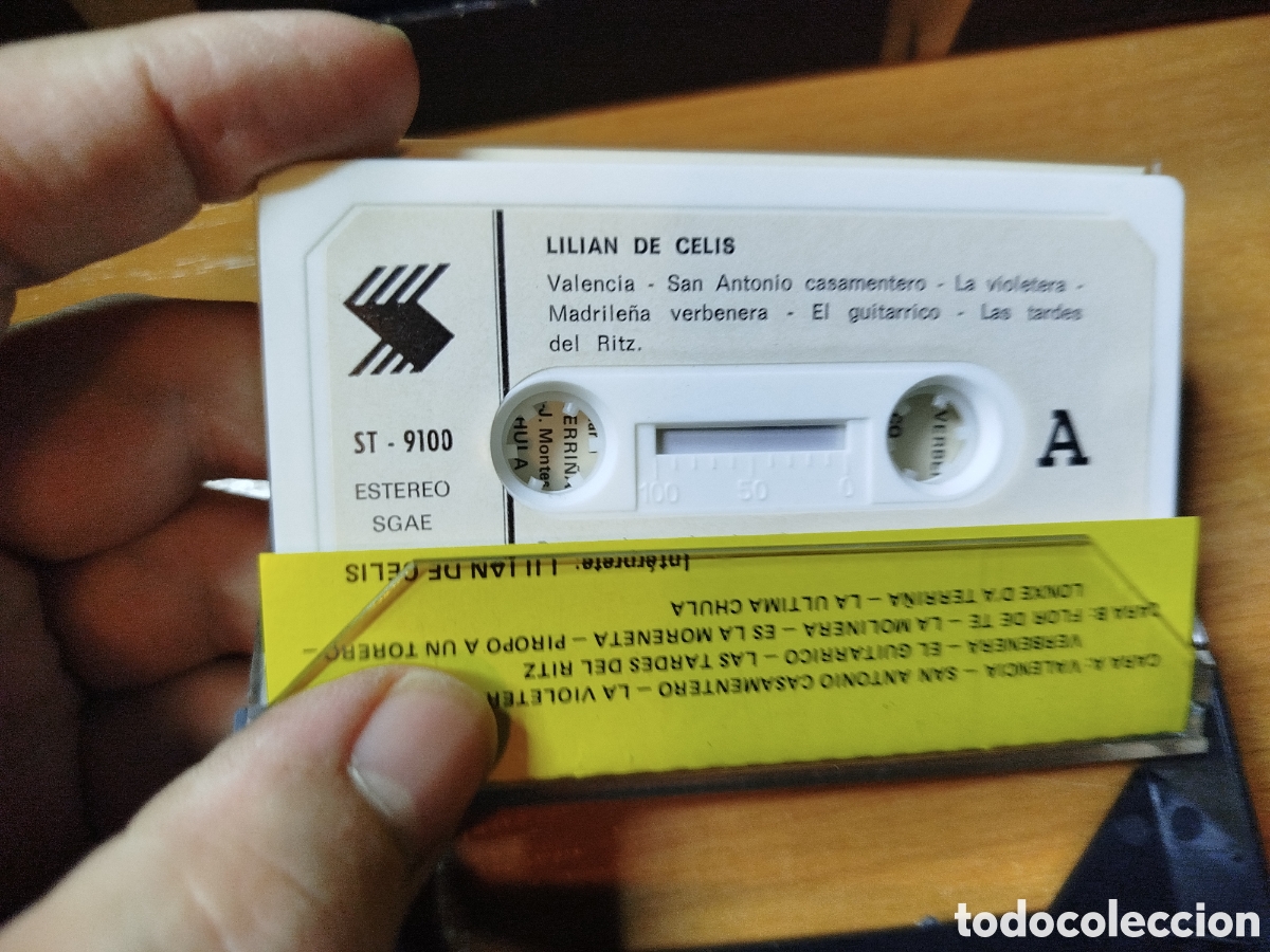 Casetes antiguos: Lilian de Celis. Cassette - Foto 2