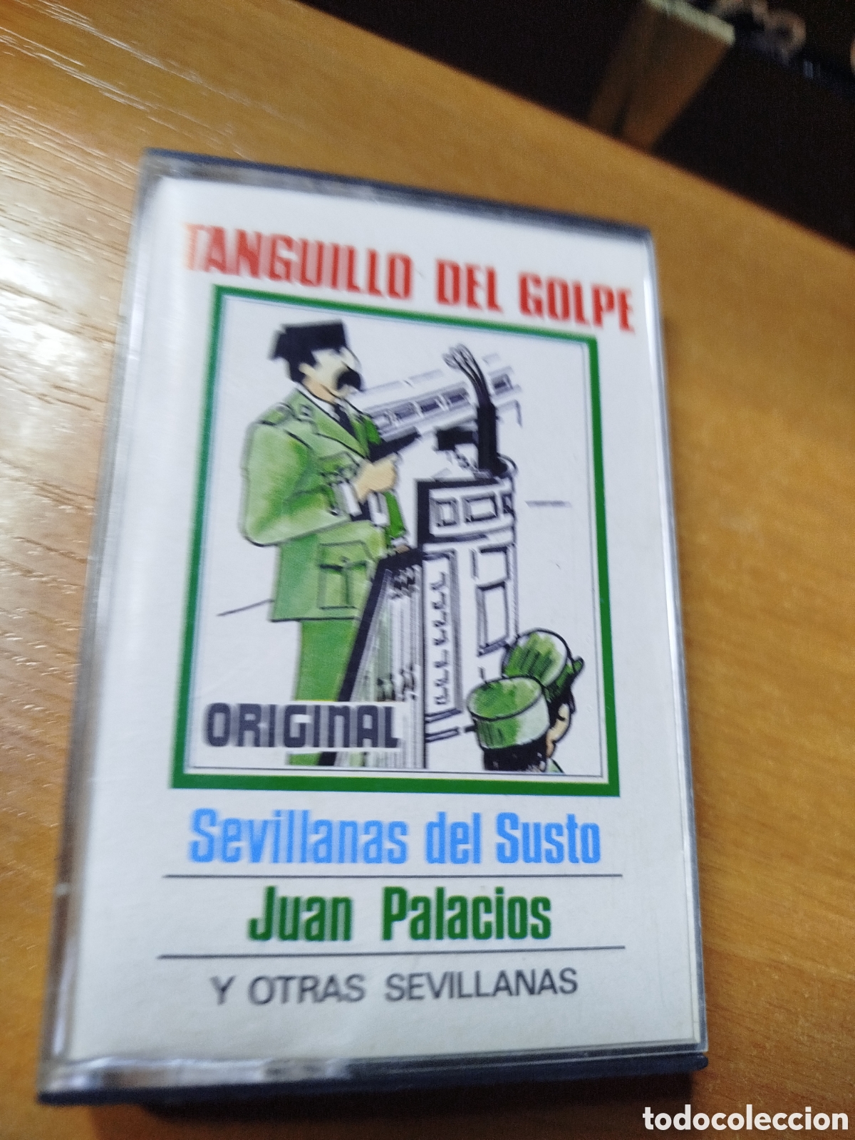 Cassettes Anciennes: Tanguillo del golpe. Sevillanas del susto. Juan Palacios. Cassette
