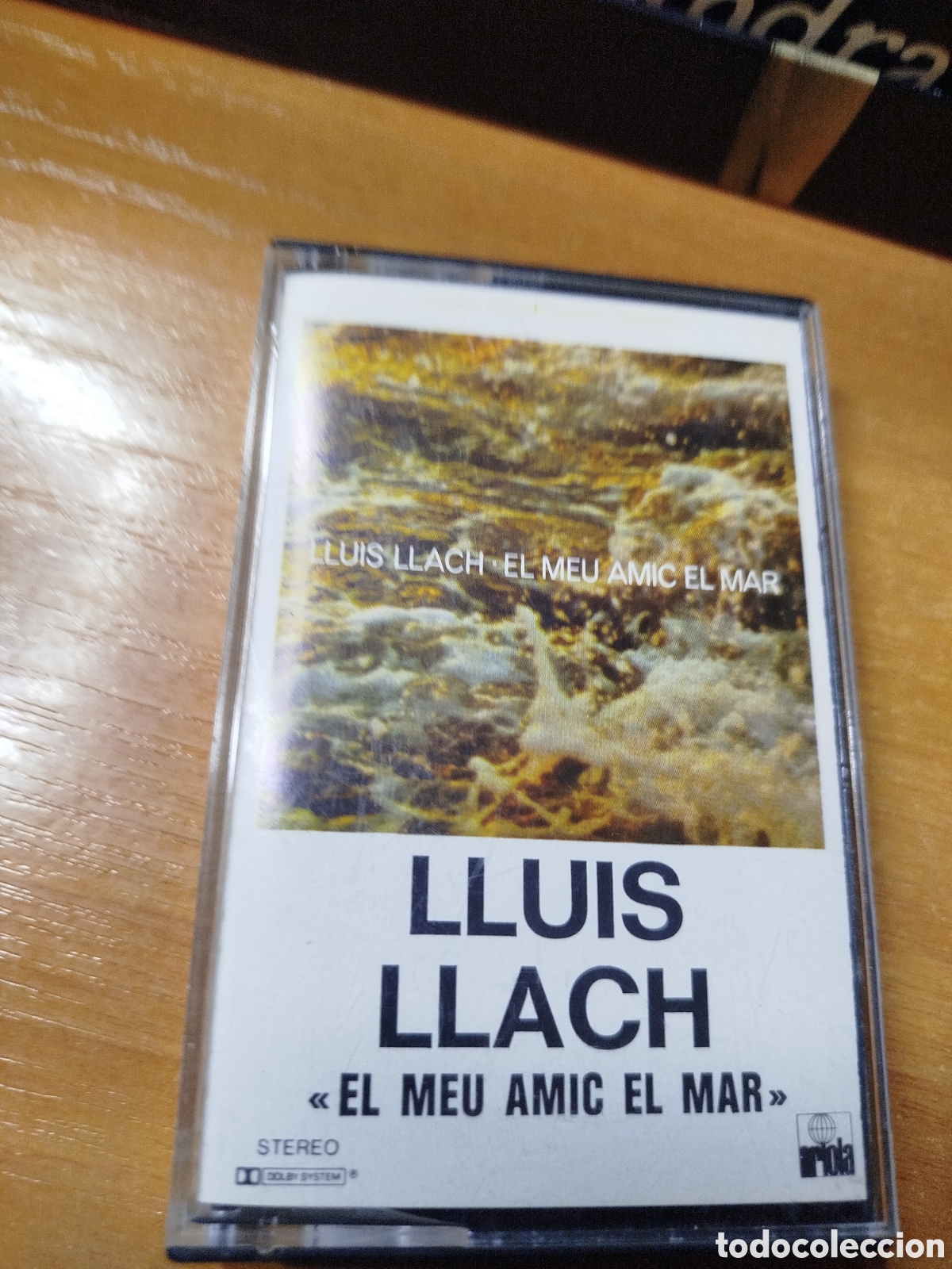 Casetes antiguos: Llu&iacute;s llach. El meu amic el mar. Cassette