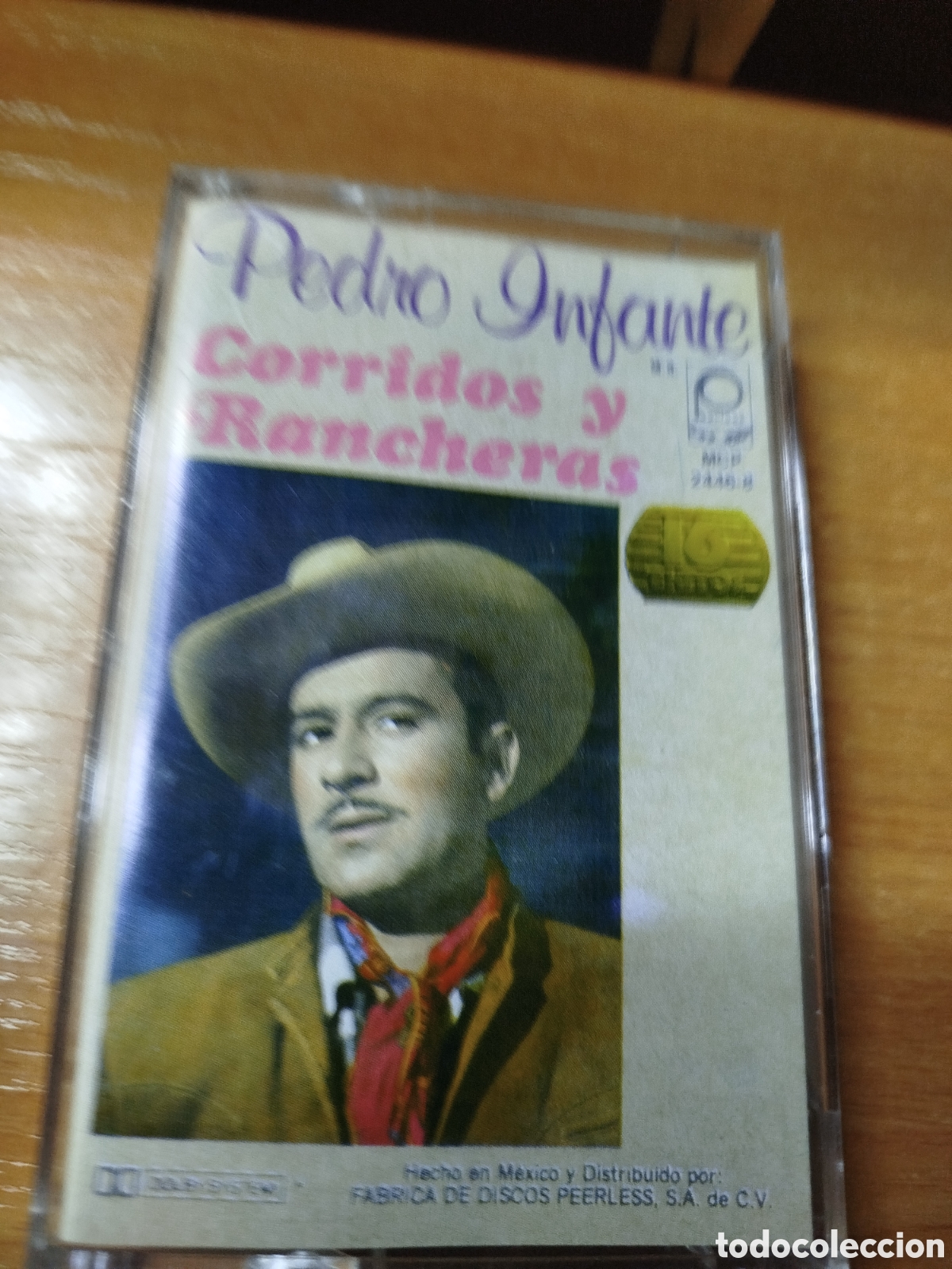 Cassetes antigas: Pedro infante. Corridos y rancheras. Cassette