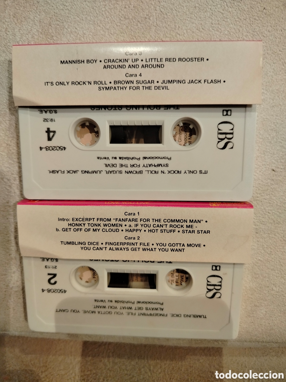 Casetes antiguos: The Rolling Stones 2xCassettes - Foto 2