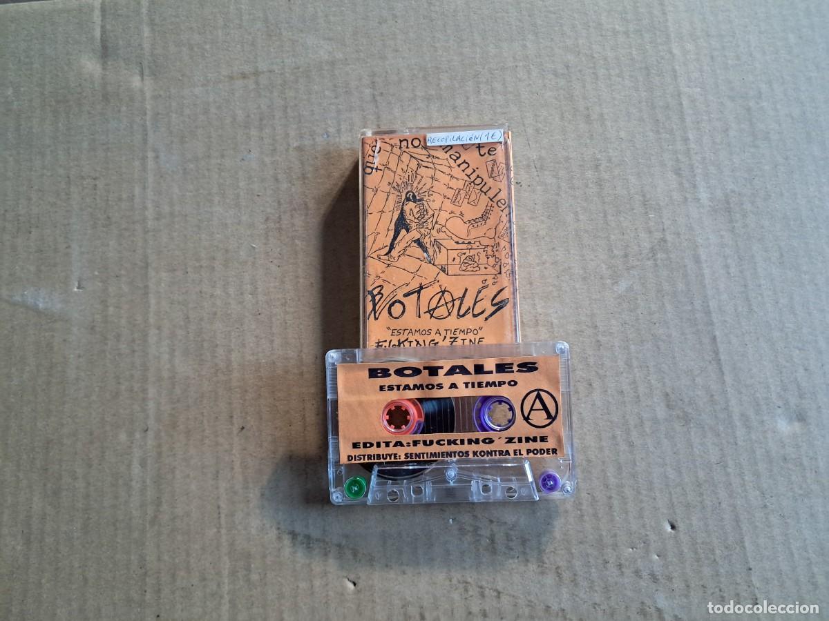 Cassetes antigas: VARIOS ARTISTAS - BOTALES ESTAMOS A TIEMPO CASETE PUNK ROCK