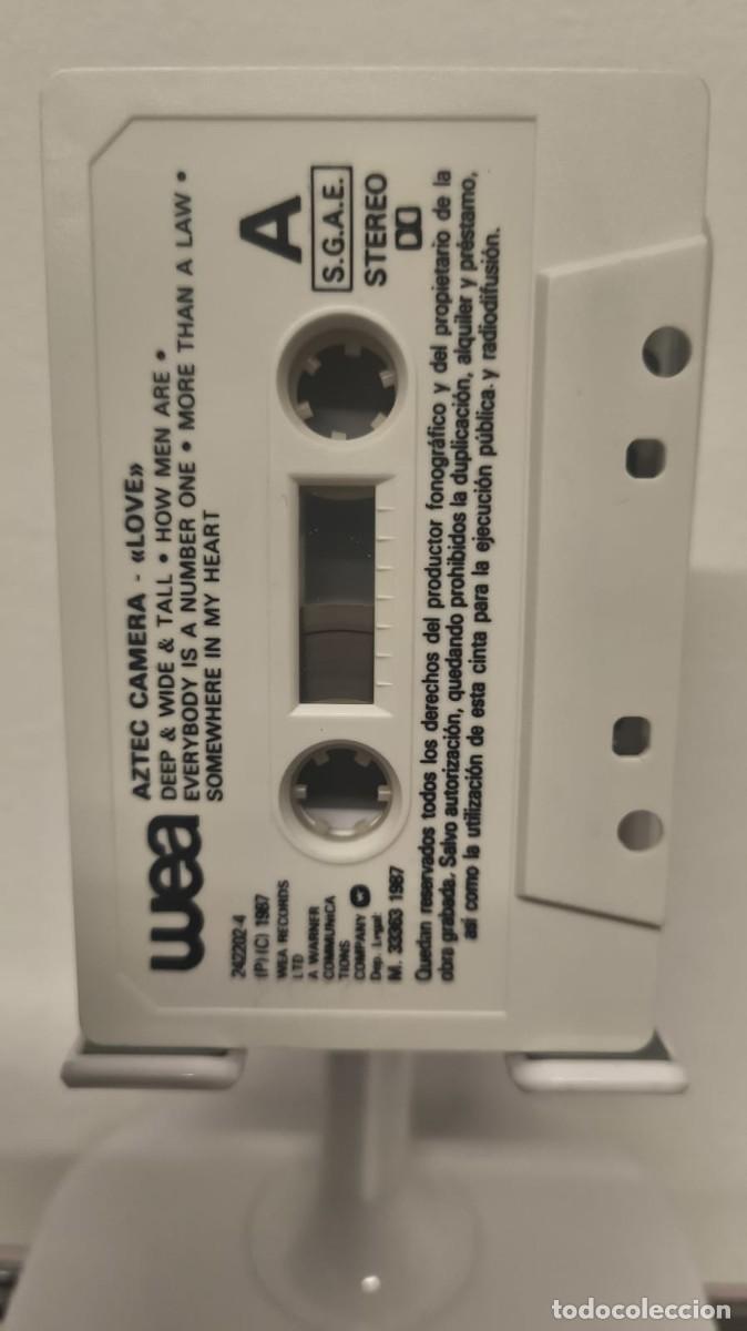 Casetes antiguos: Aztec Camera - Love (Cassette) - Foto 5