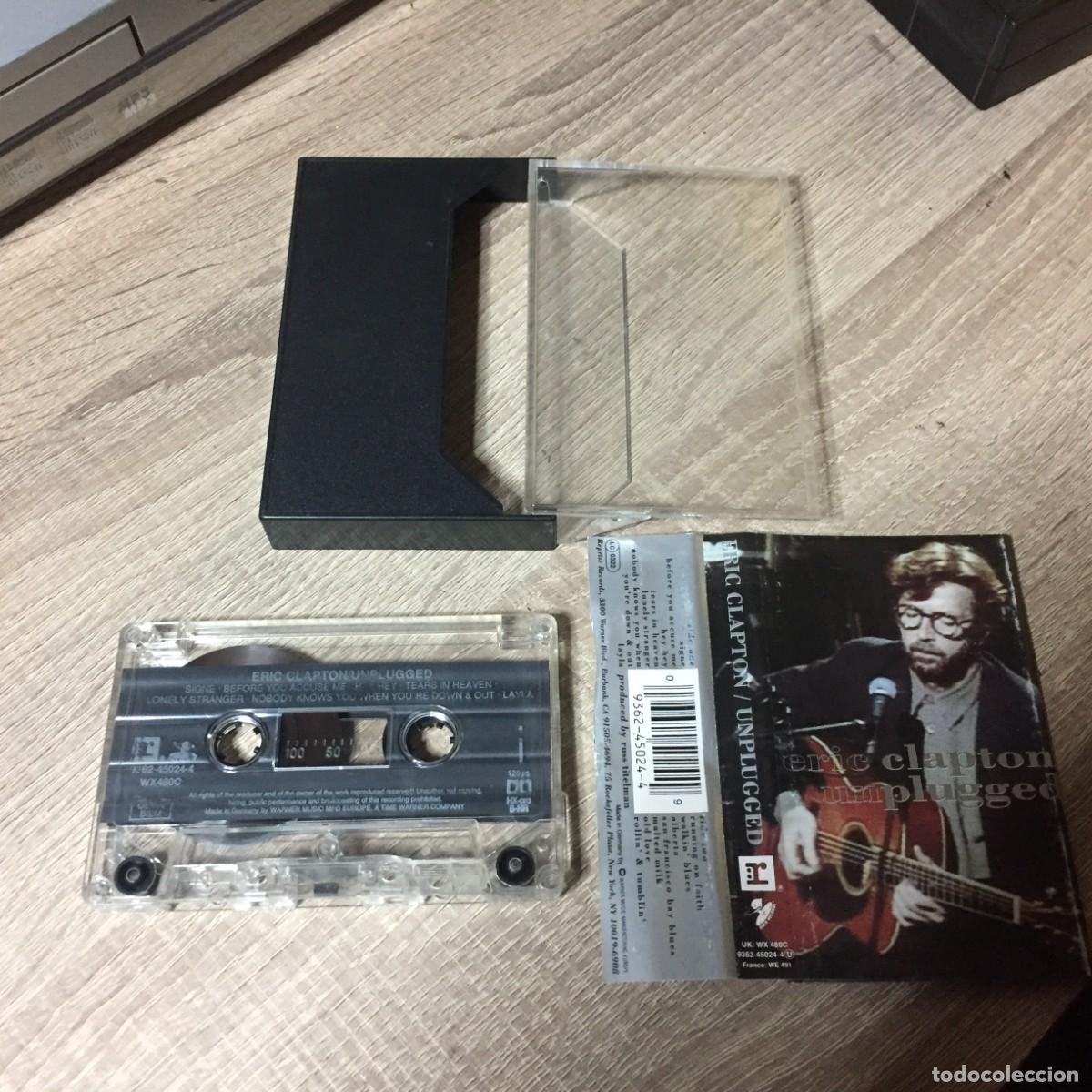 Casetes antiguos: Casete Eric Clapton - Unpluggged Wx480C - Foto 1