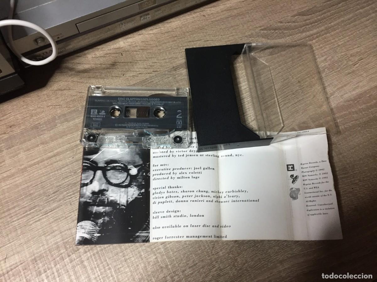 Casetes antiguos: Casete Eric Clapton - Unpluggged Wx480C - Foto 2