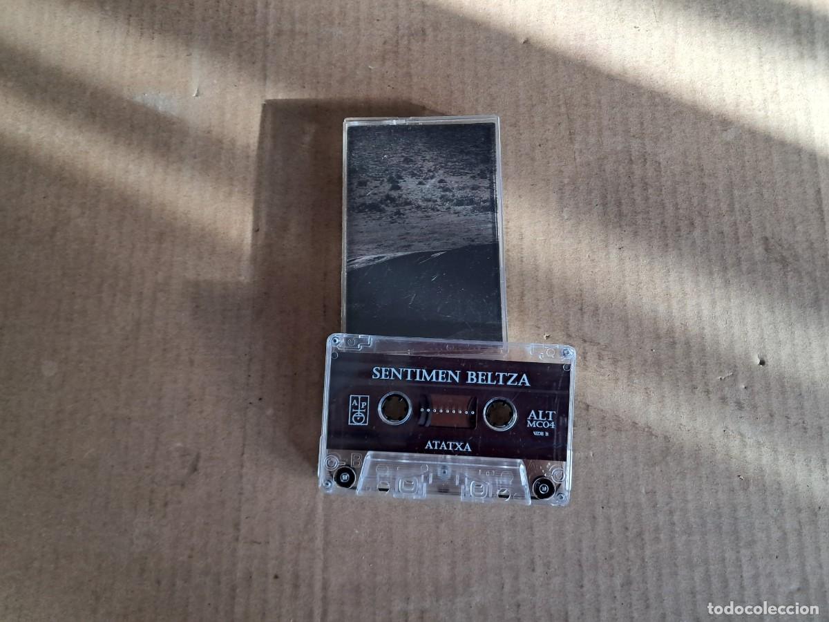 Cassetes antigas: SENTIMEN BELTZA - ATATXA CASETE BLACK METAL EUSKADI