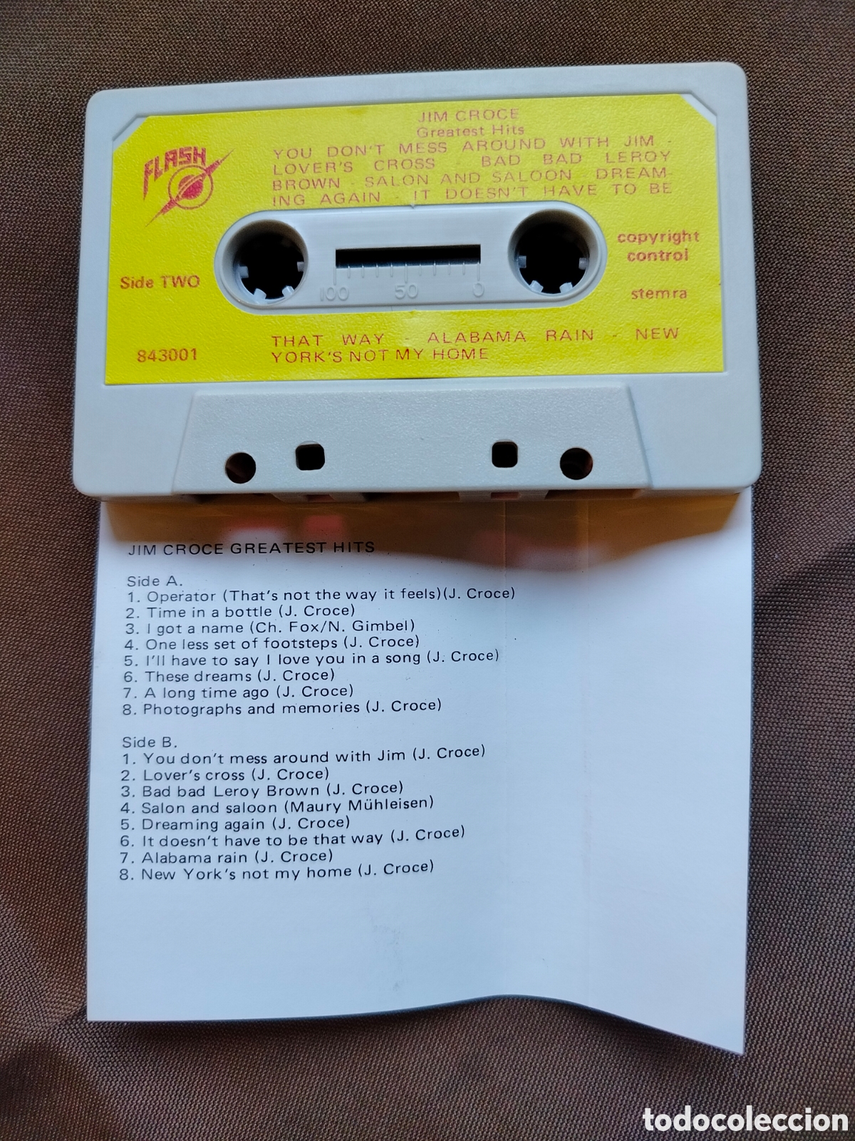 Casetes antiguos: Jim Croce Cassette Hits - Foto 2