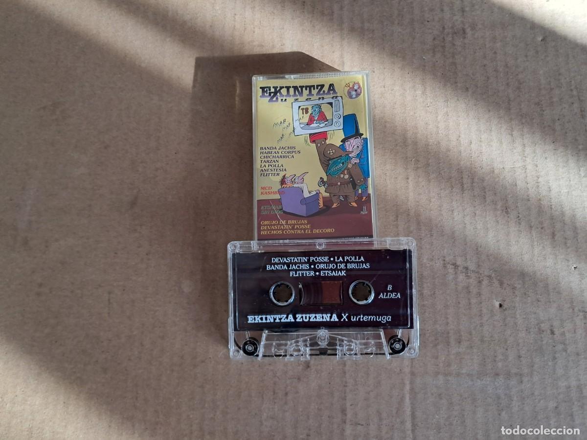 Cassetes antigas: VARIOS ARTISTAS - EKINTZA ZUZENA ALDISKARIA VOL 3 CASETE PUNK ROCK