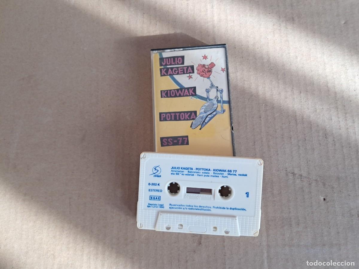 Cassetes antigas: VARIOS ARTISTAS - JULIO KAGETA KIOWAK POTTOKA SS 77 CASETE 1990 PUNK ROCK