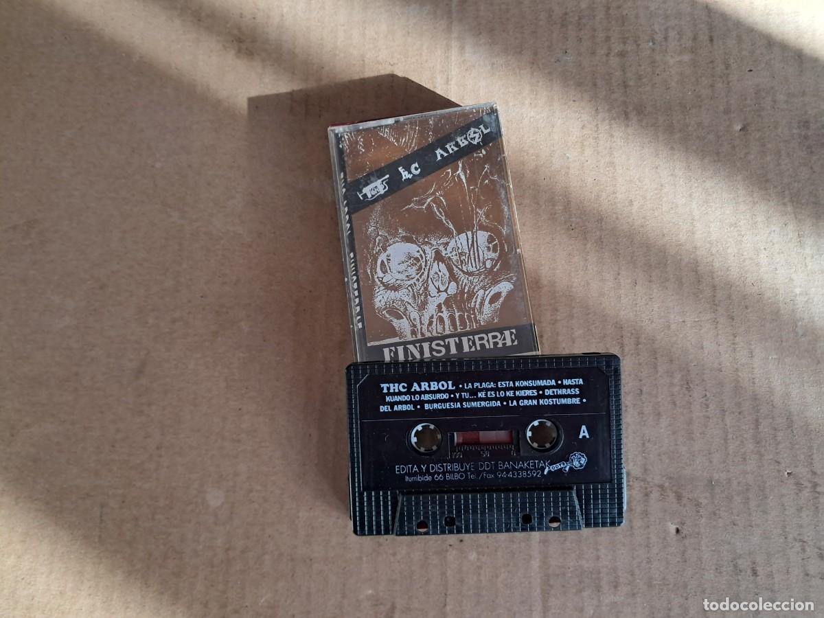 Cassetes antigas: THC ARBOL & FINISTERRAE CASETE 1993 PUNK ROCK