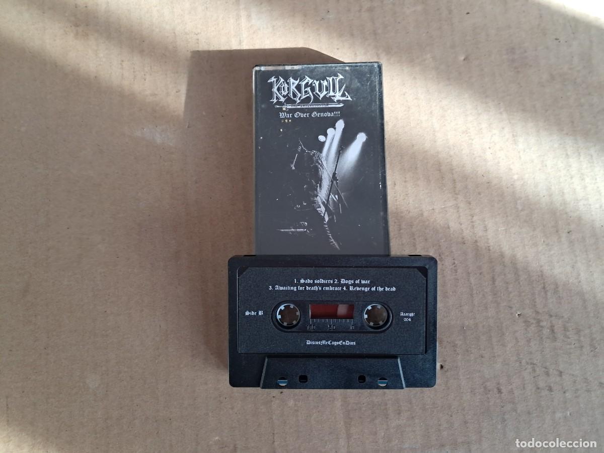 Cassetes antigas: KORGULL THE EXTERMINATOR - WAR OVER GENOVA CASETE 2012 THRASH METAL