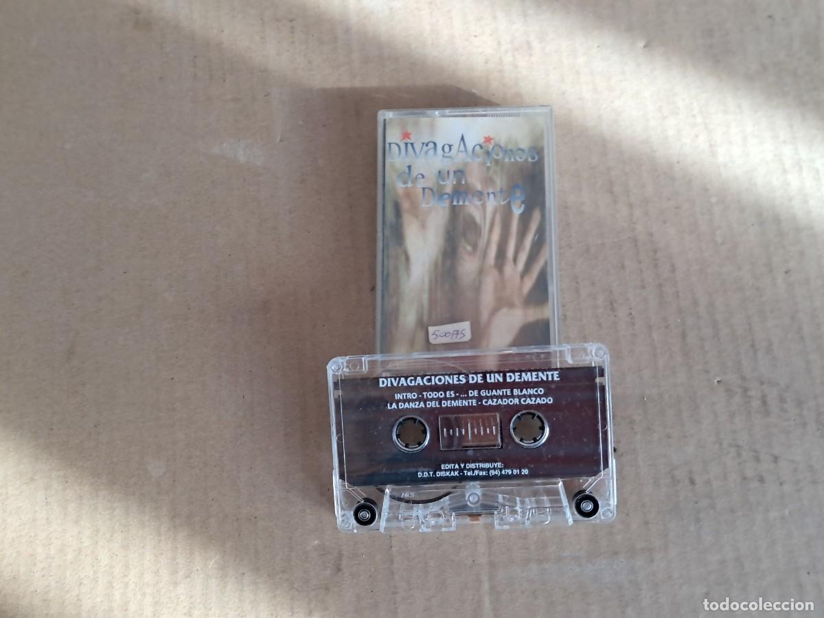 Casetes antiguos: DIVAGACIONES DE UN DEMENTE - MAKETA CASETE 1996 PUNK ROCK