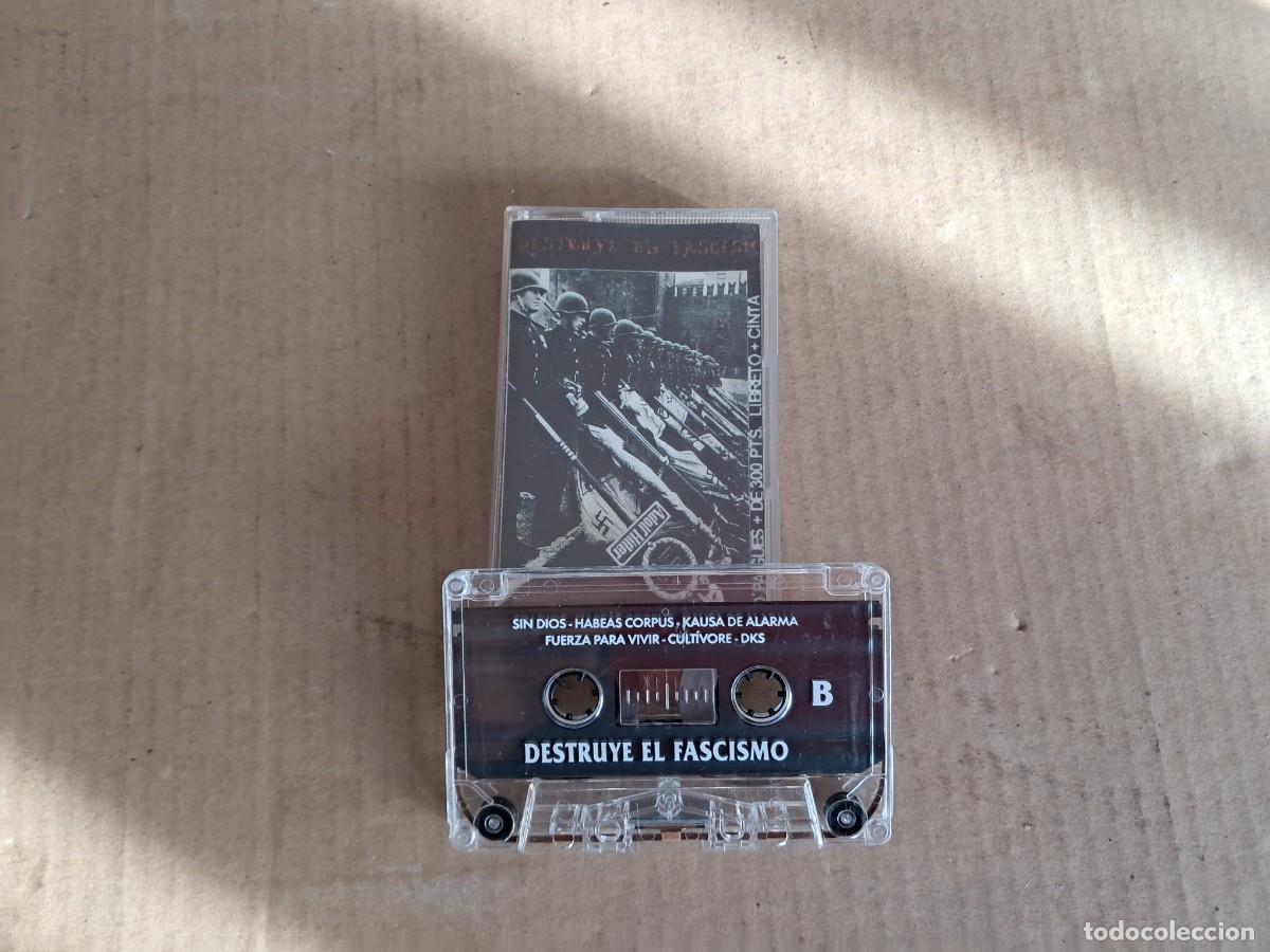 Casetes antiguos: VARIOS ARTISTAS - DESTRUYE EL FASCISMO CASETE 1994 PUNK ROCK