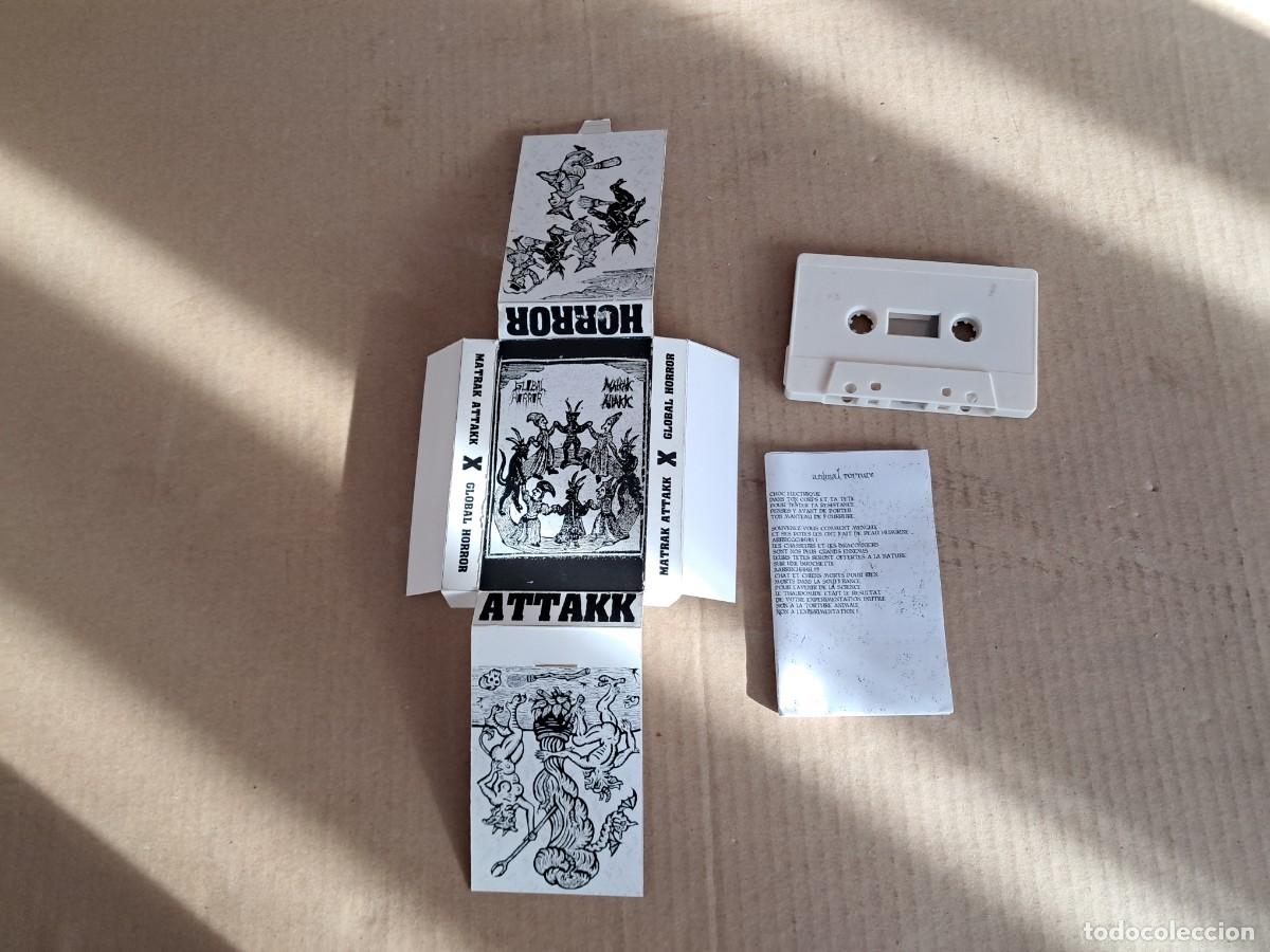 Casetes antiguos: GLOBAL HORROR & MATRAK ATTAKK CASETE HARDCORE