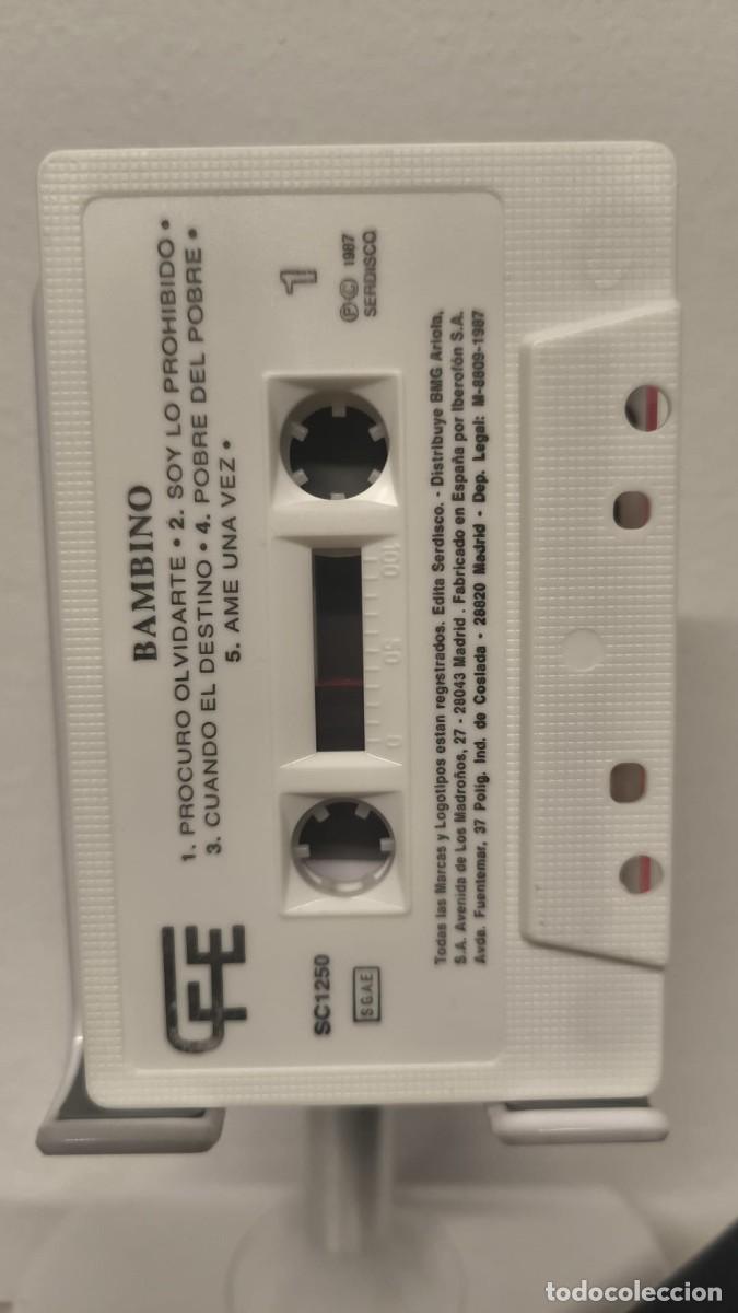 Casetes antiguos: Bambino - Grandes &Eacute;xitos (Cassette) - Foto 5
