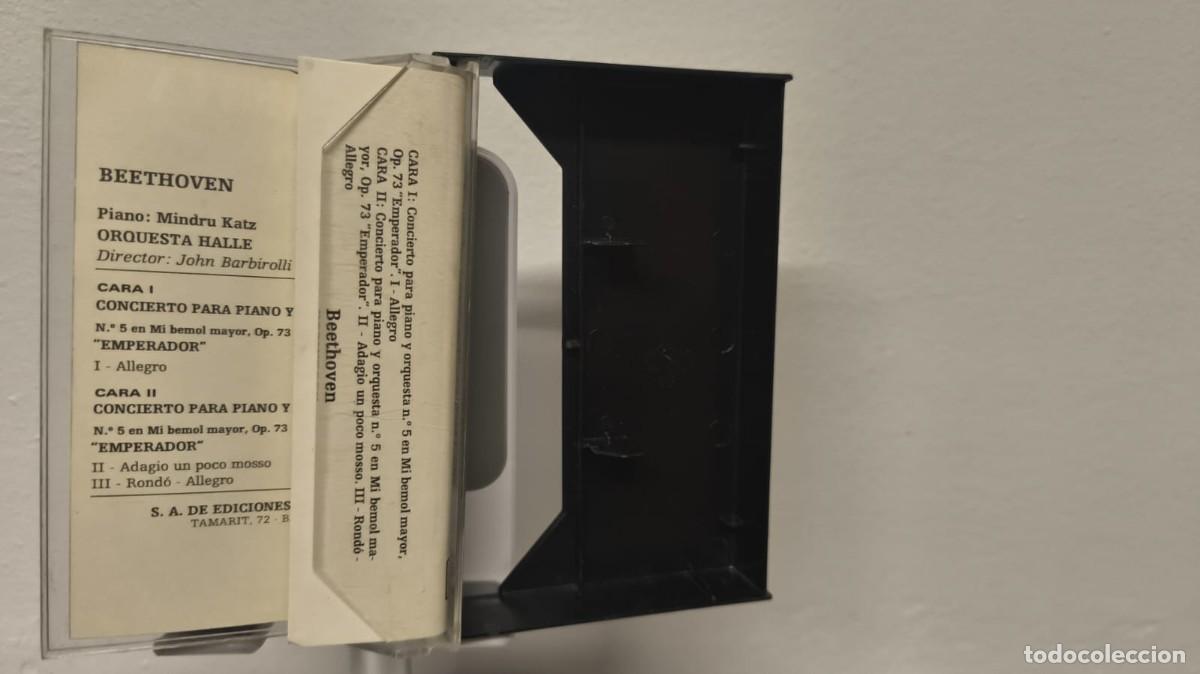 Casetes antiguos: Beethoven - Emperador (Cassette) 1 - Foto 4