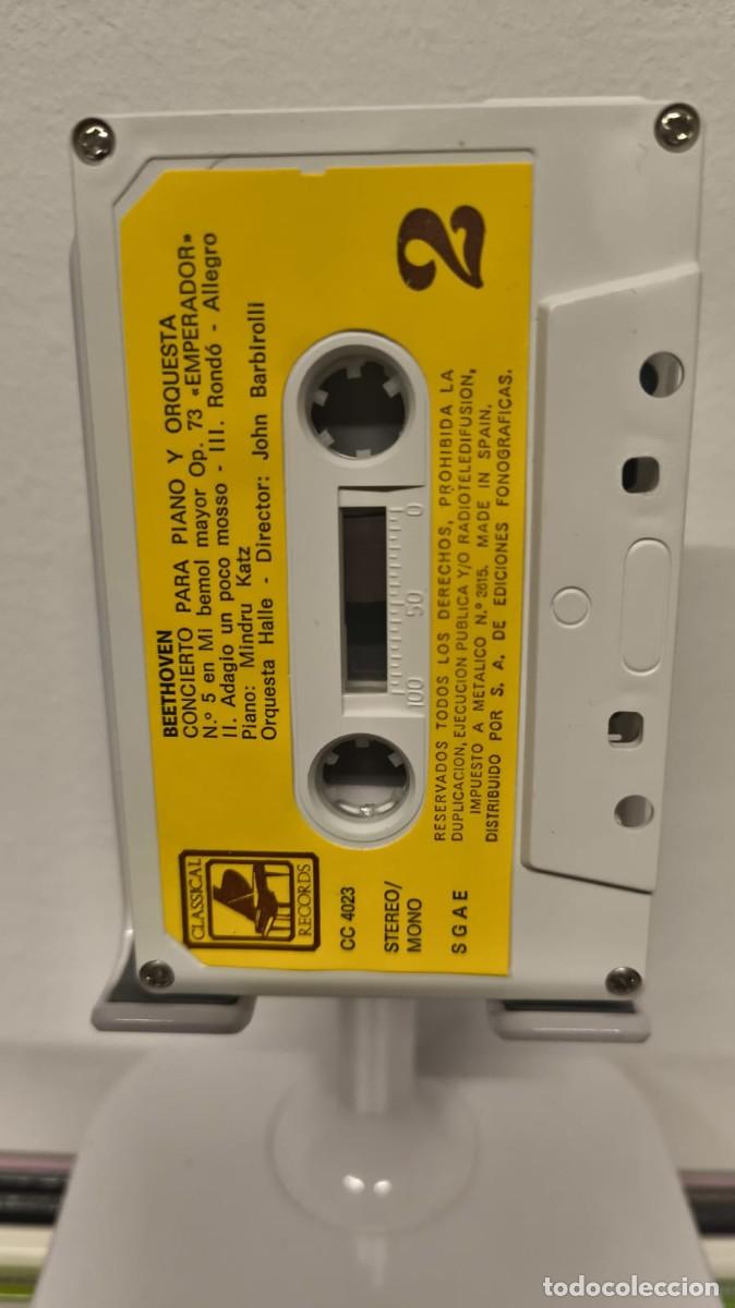 Casetes antiguos: Beethoven - Emperador (Cassette) 1 - Foto 6