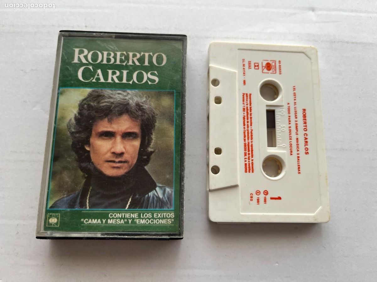 Cassetes antigas: ROBERTO CARLOS - CIN CASSETE CASETE KREATEN SEXTO