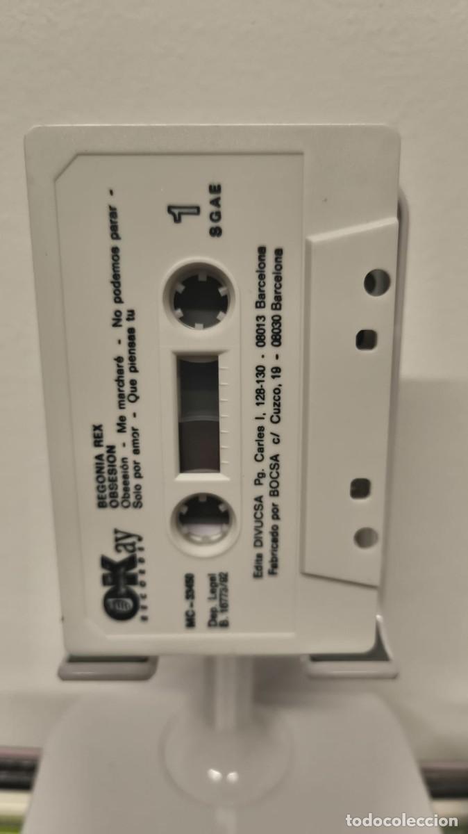 Casetes antiguos: Begonia Rex - Obsesion (Cassette) - Foto 5