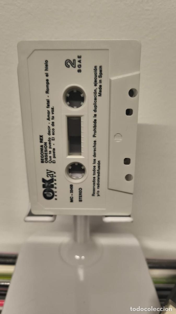 Casetes antiguos: Begonia Rex - Obsesion (Cassette) - Foto 6