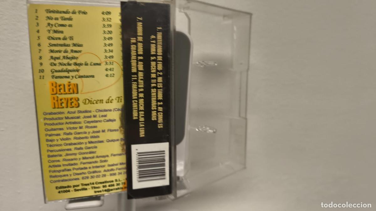 Casetes antiguos: Bel&eacute;n Reyes - Dicen de Ti (Cassette) - Foto 3