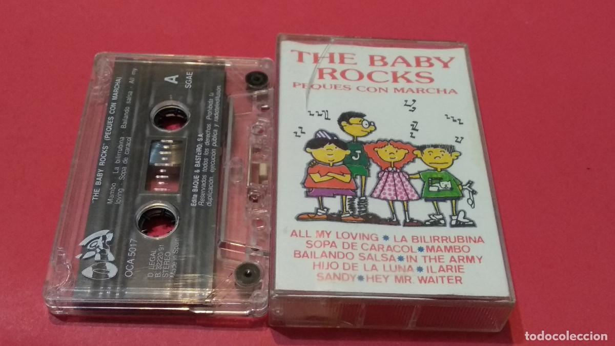 Casetes antiguos: PEQUES CON MARCHA / THE BABY ROCKS -1991 BAQUE BASTEIRO - CASETE CINTA CASSETTE