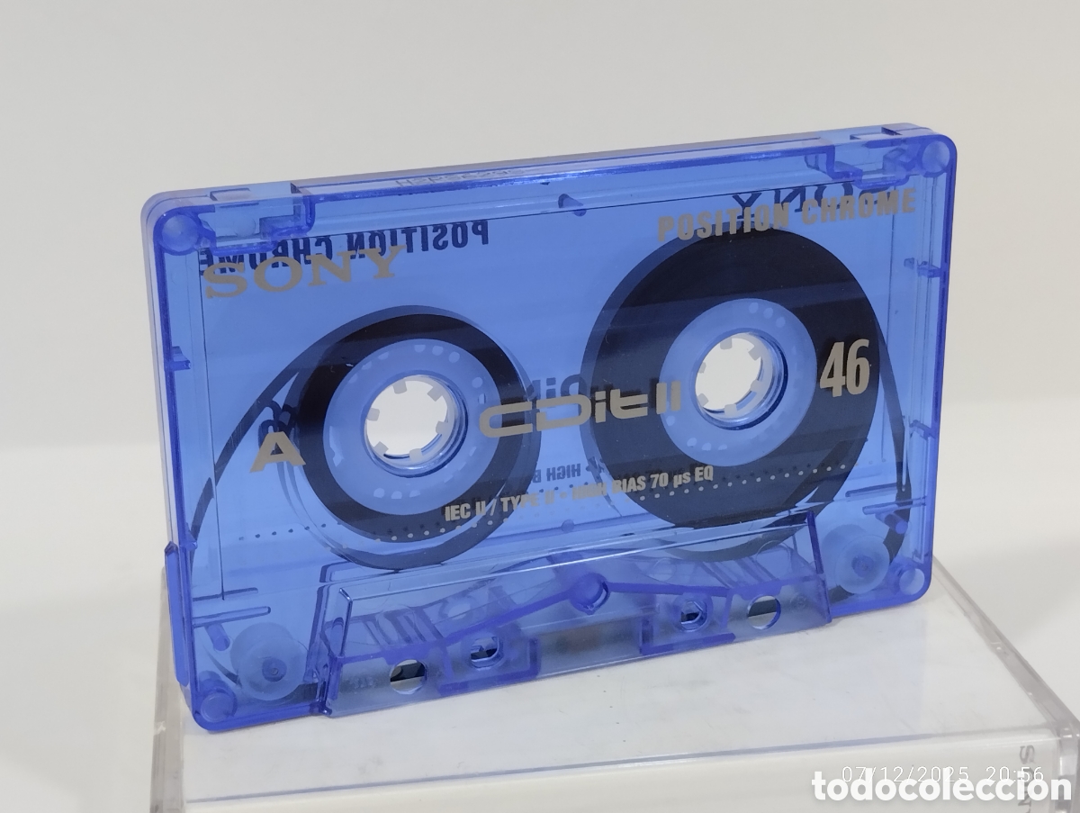 Casetes antiguos: CINTA CASSETTE SONY CDitt II 46 (colecci&oacute;n)