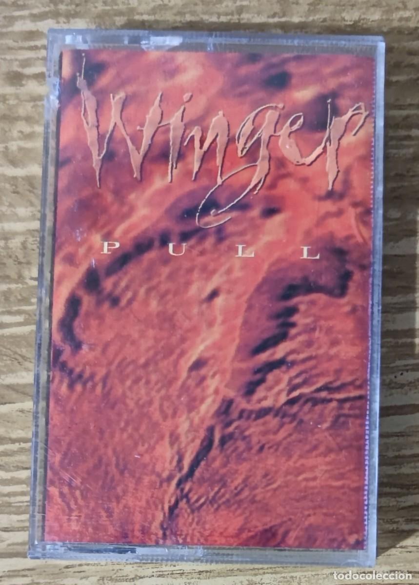 Casetes antiguos: Cassette Winger - Pull (1993) ed. americana - Foto 1