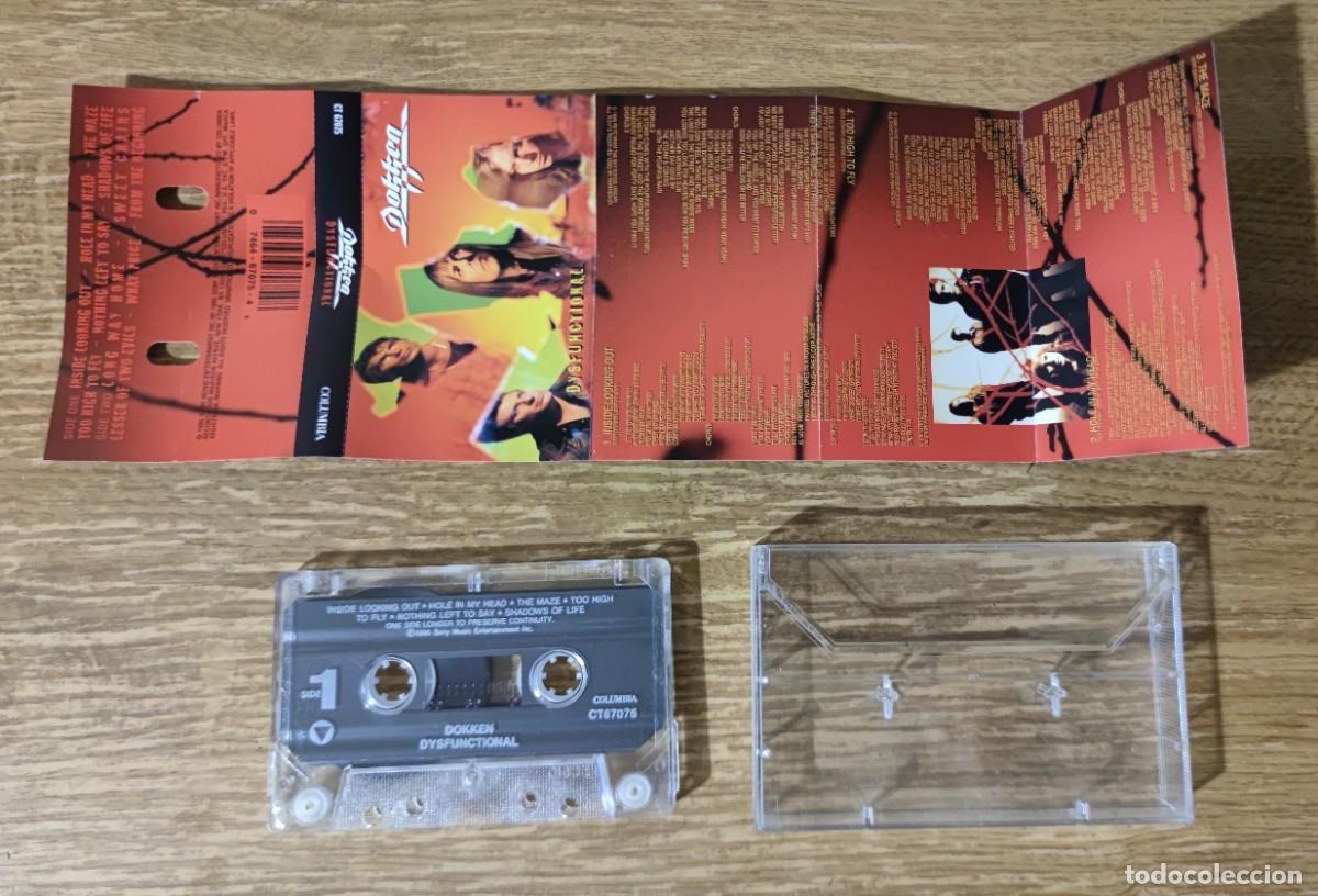 Casetes antiguos: Cassette Dokken - Dysfunctional (1995) ed. americana - Foto 2