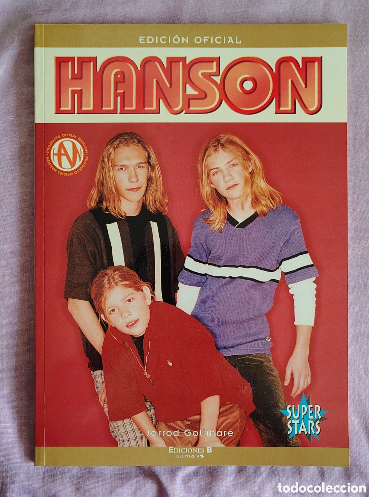Casetes antiguos: Lote Hanson: 3 Casetes, 1 CD, 1 Libro y Posters - Foto 8