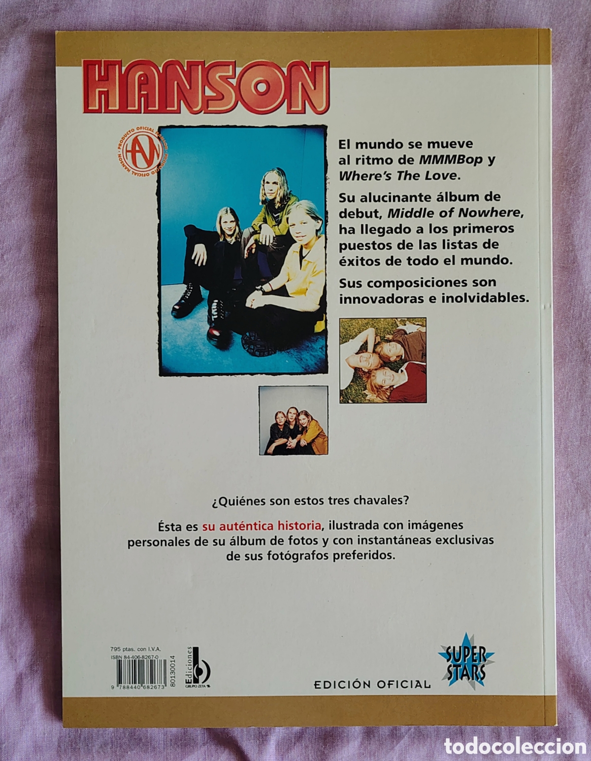 Casetes antiguos: Lote Hanson: 3 Casetes, 1 CD, 1 Libro y Posters - Foto 9
