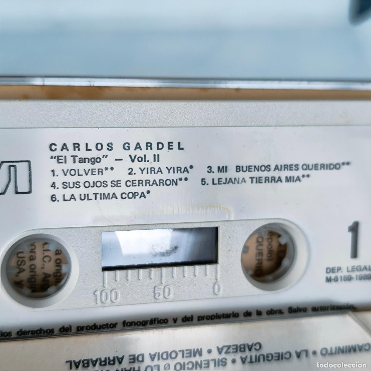 Casetes antiguos: Carlos Gardel - El Tango Vol. 2 (RCA, 1990) - - Foto 3