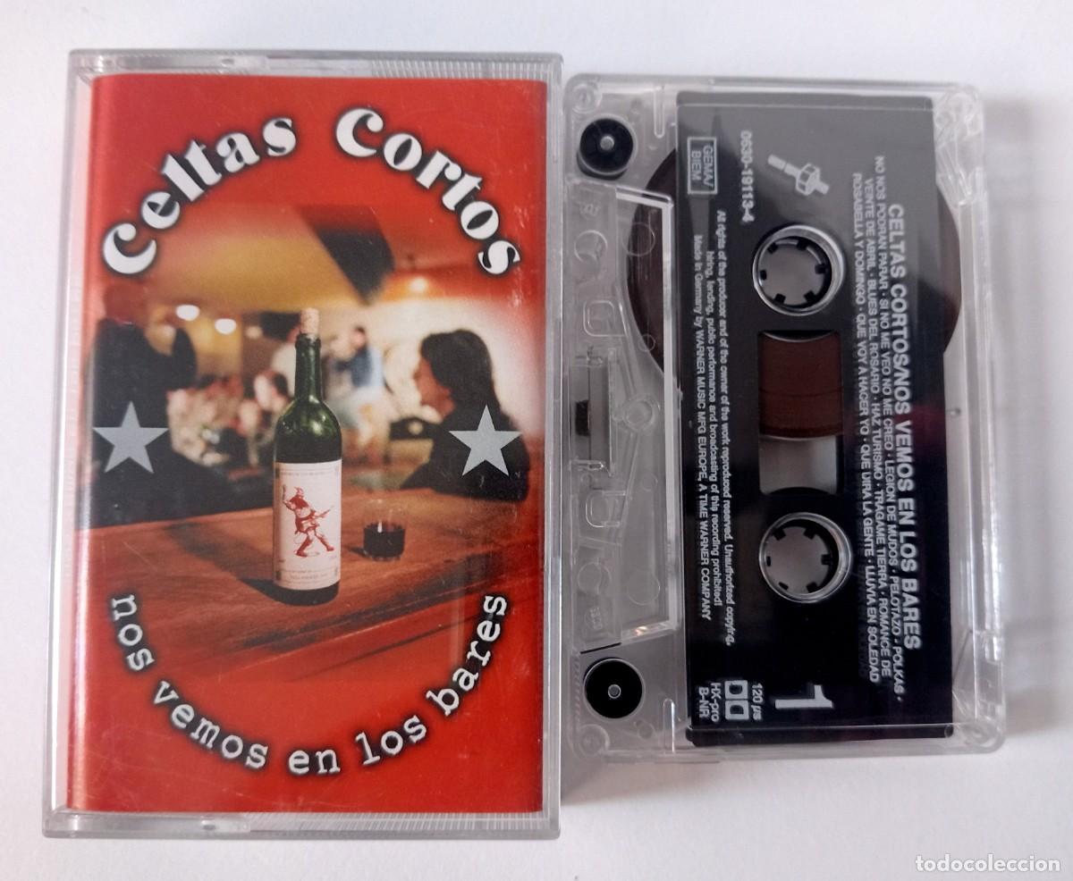 Casetes antiguos: CASSETTE CELTAS CORTOS - NOS VEMOS EN LOS BARES - Foto 1