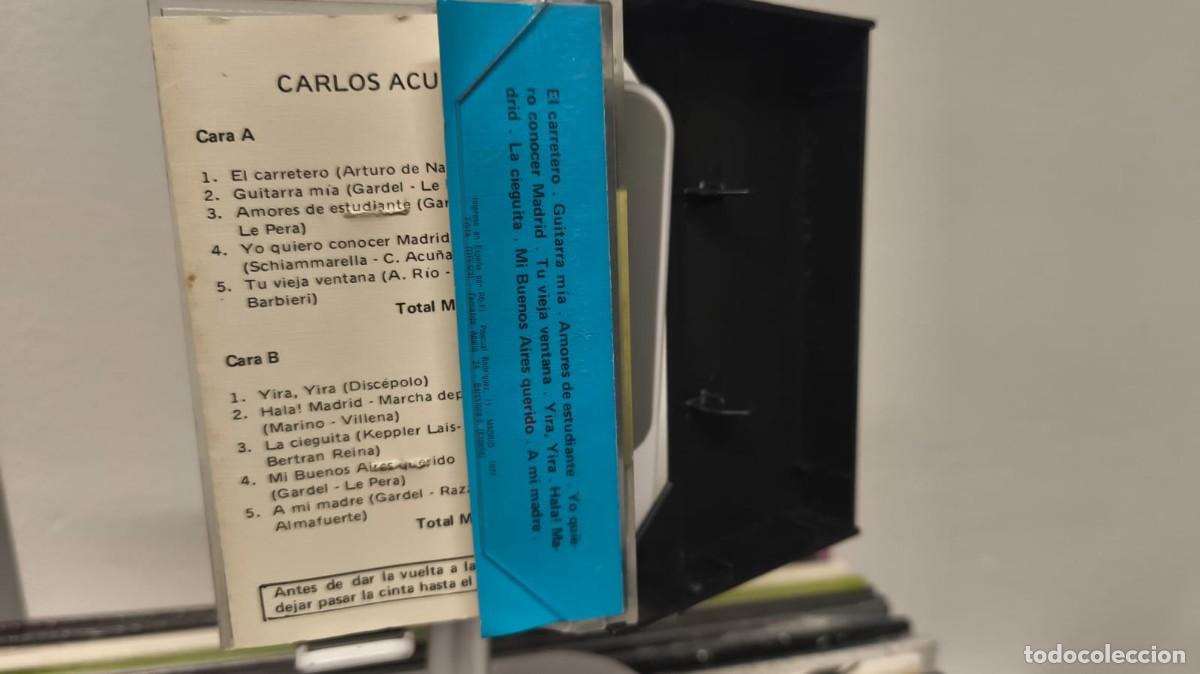 Casetes antiguos: Carlos Acu&ntilde;a (Cassette) - Foto 3