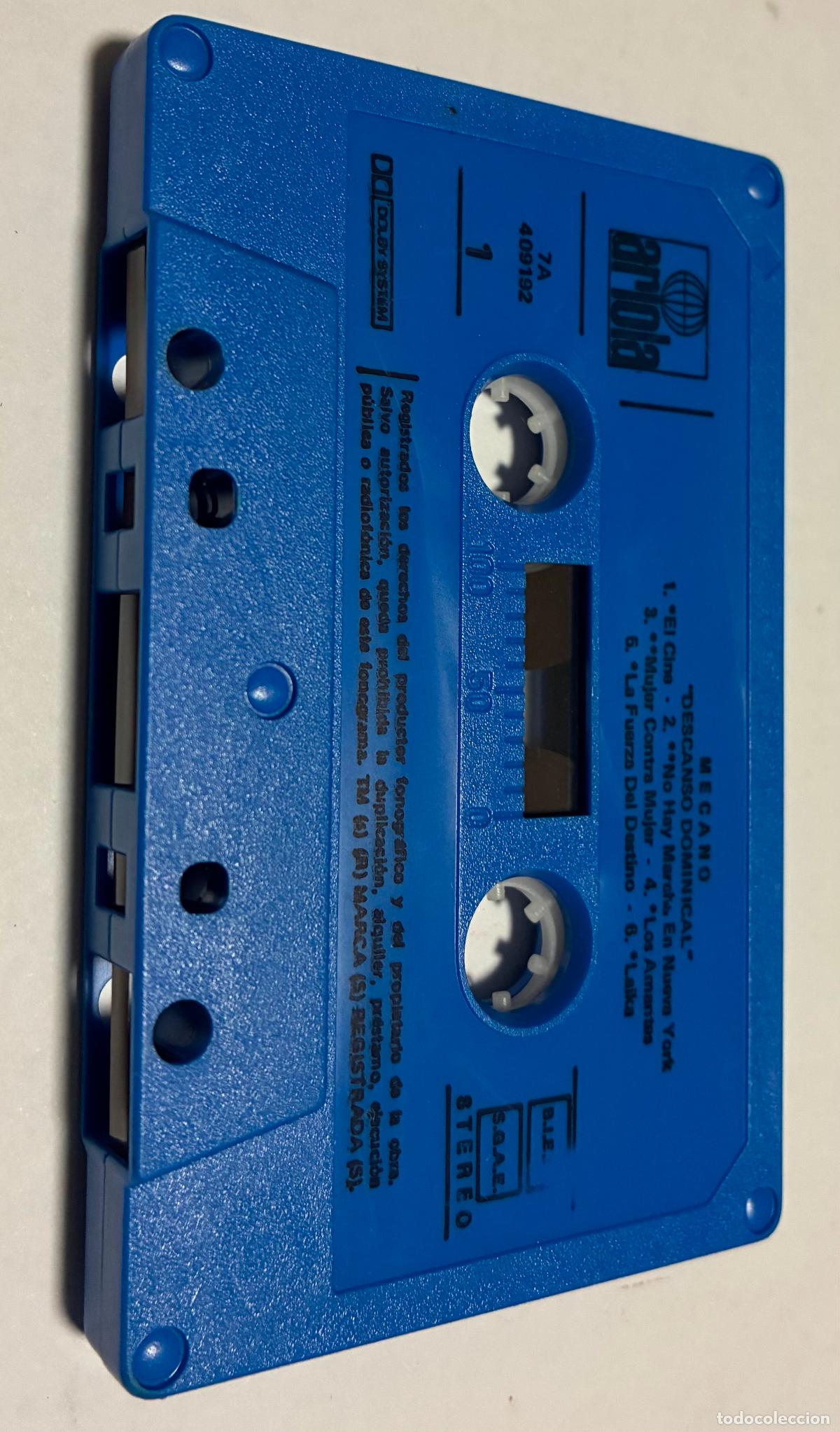 Casetes antiguos: MECANO, DESCANSO DOMINICAL, CASSETTE - Foto 5