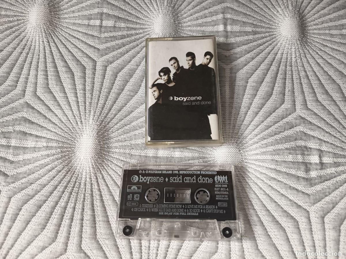 Casetes antiguos: Boyzone &ndash; Said And Done. europa, 1995 - Foto 1