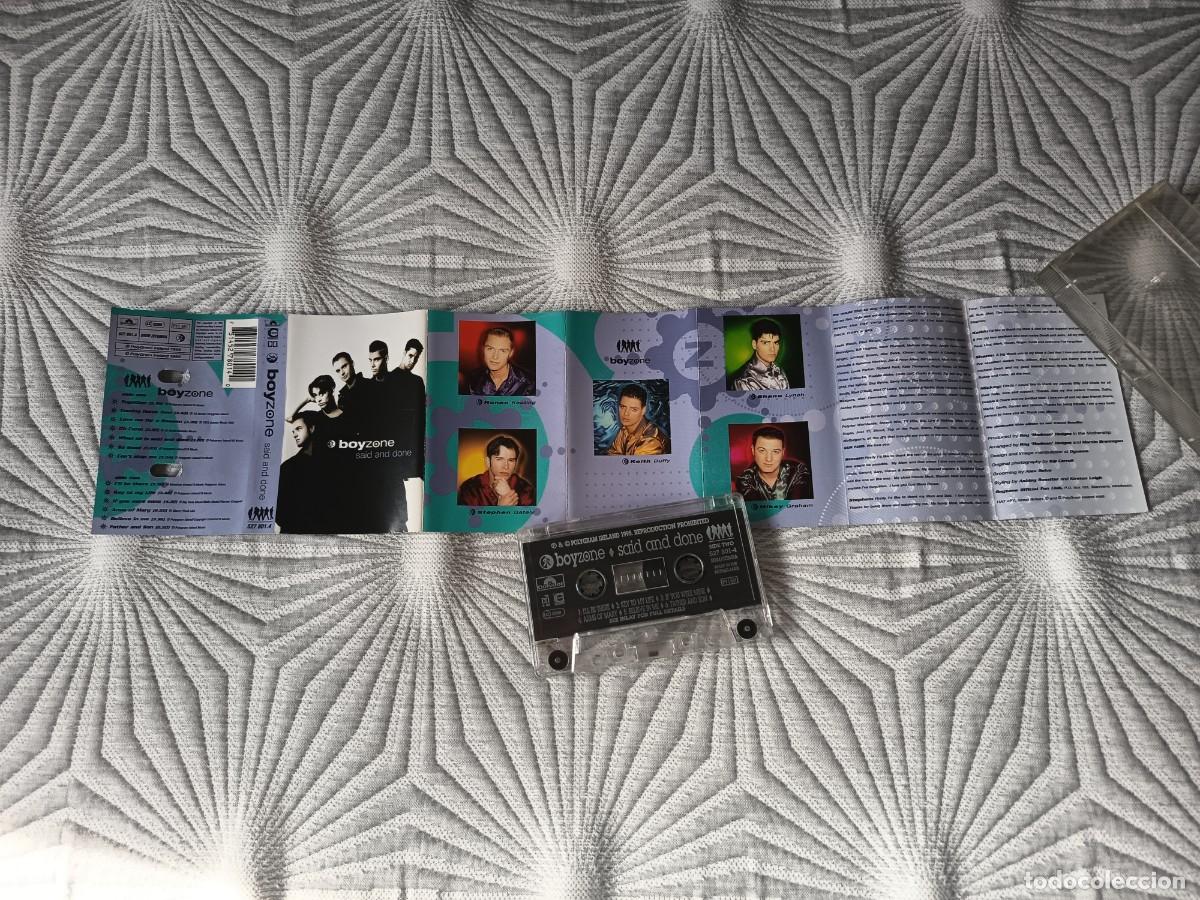 Casetes antiguos: Boyzone &ndash; Said And Done. europa, 1995 - Foto 2