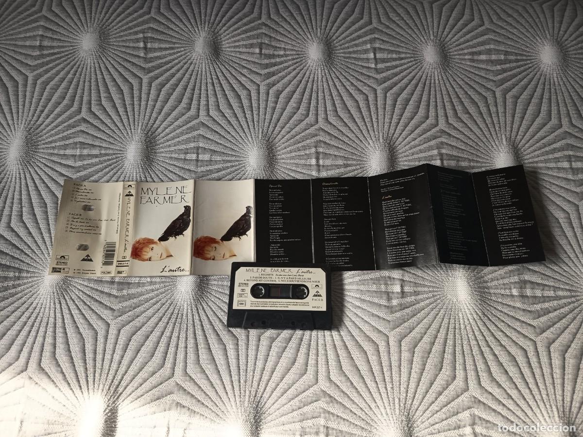 Casetes antiguos: Mylene Farmer &ndash; Lautre... francia, 1991 - Foto 2