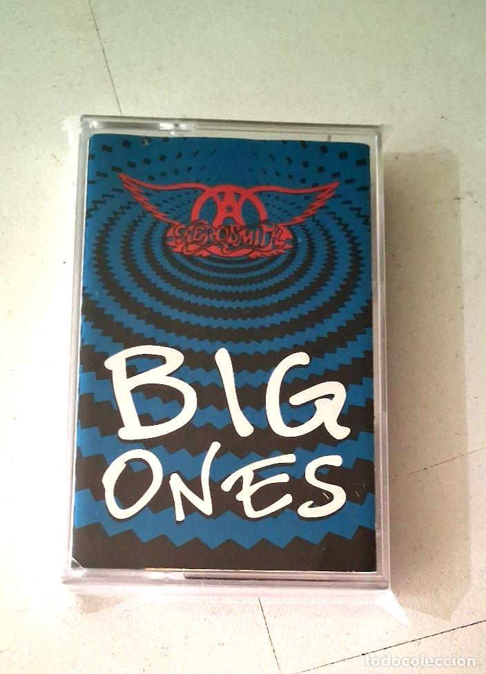 Casetes antiguos: AEROSMITH &rdquo;BIG ONES&rdquo; CASSETTE K7 - Foto 1
