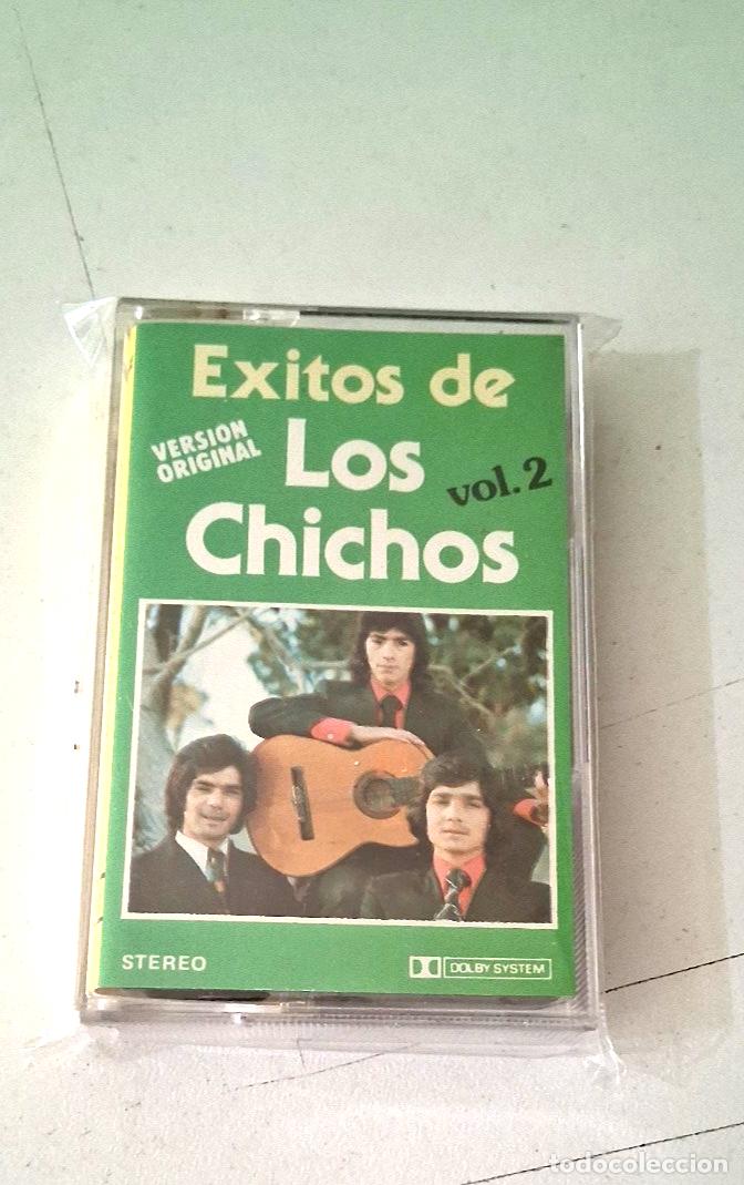Casetes antiguos: LOS CHICHOS &rdquo;EXITOS DE LOS CHICHOS VOL 2&rdquo; CASSETTE K7 - Foto 1