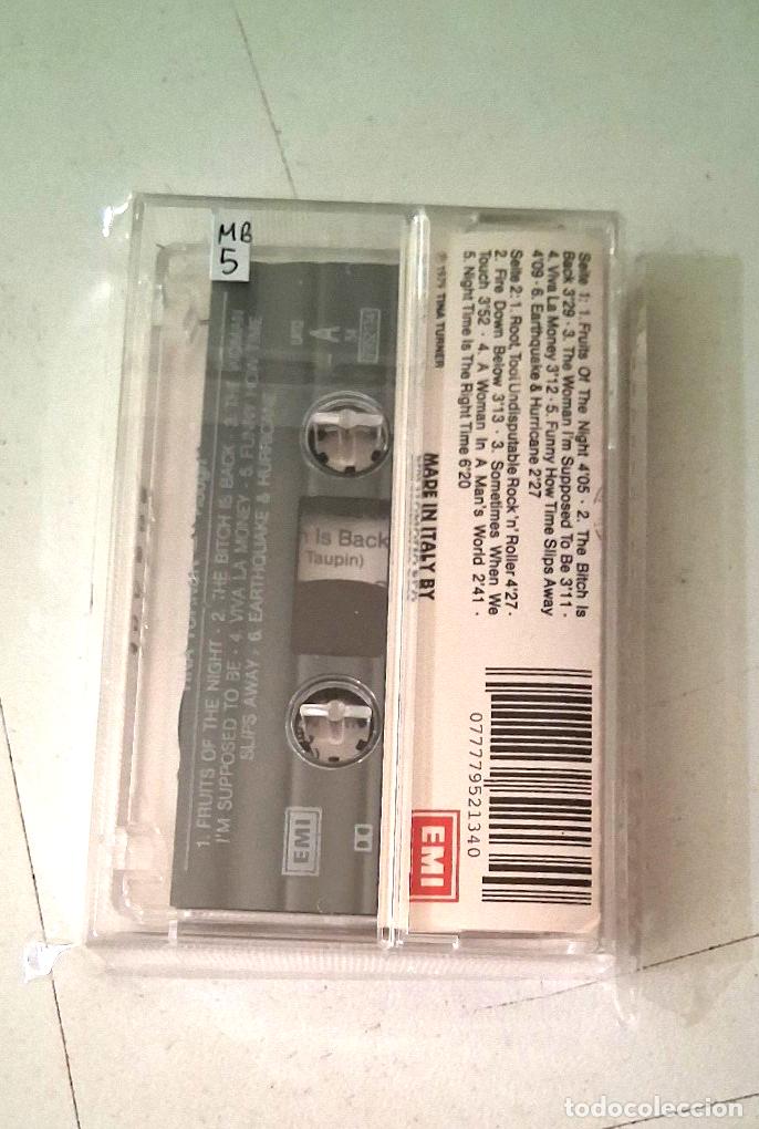 Casetes antiguos: TINA TURNER &rdquo;ROUGH&rdquo; CASSETTE K7 - Foto 2