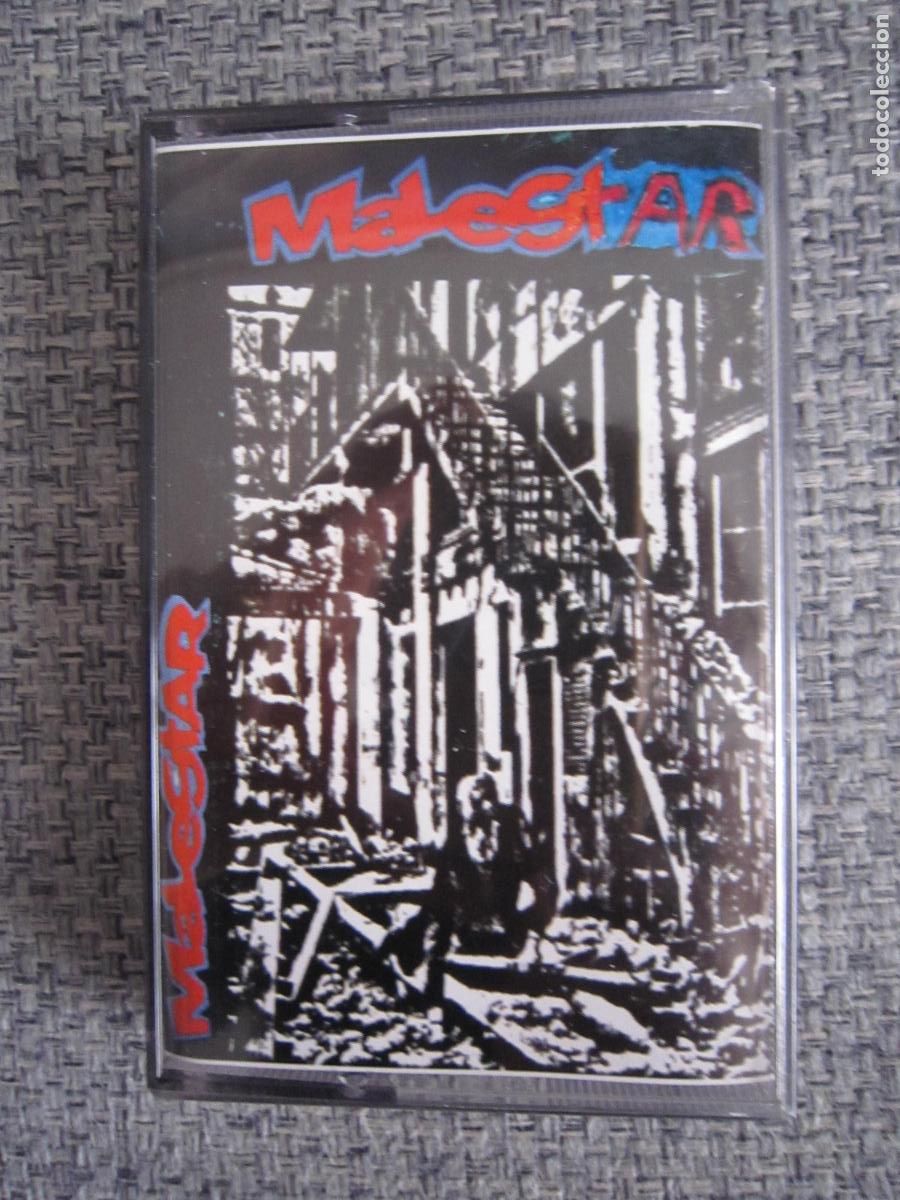 Casetes antiguos: CASSETTE - PUNK - MALESTAR - CASETE - CINTA - Foto 1