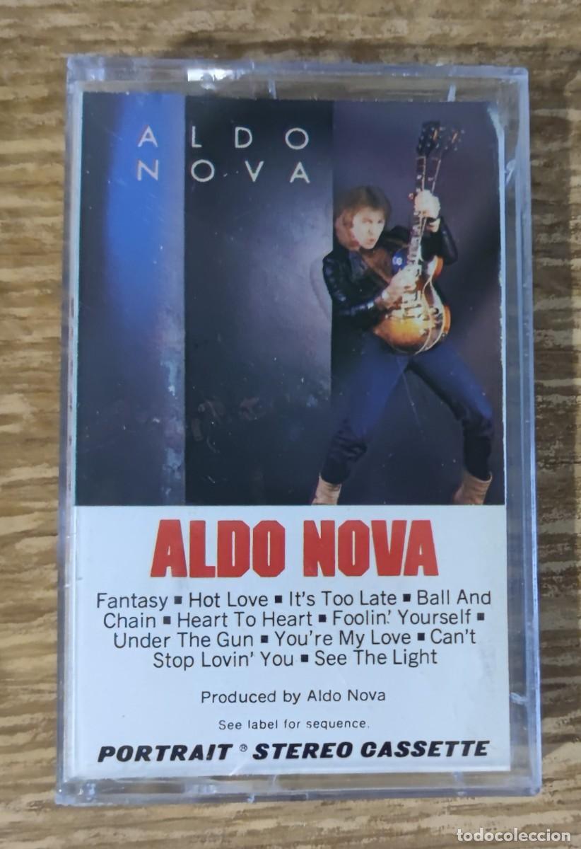 Casetes antiguos: Cassette Aldo Nova - Aldo Nova (1982) ed. americana - Foto 1