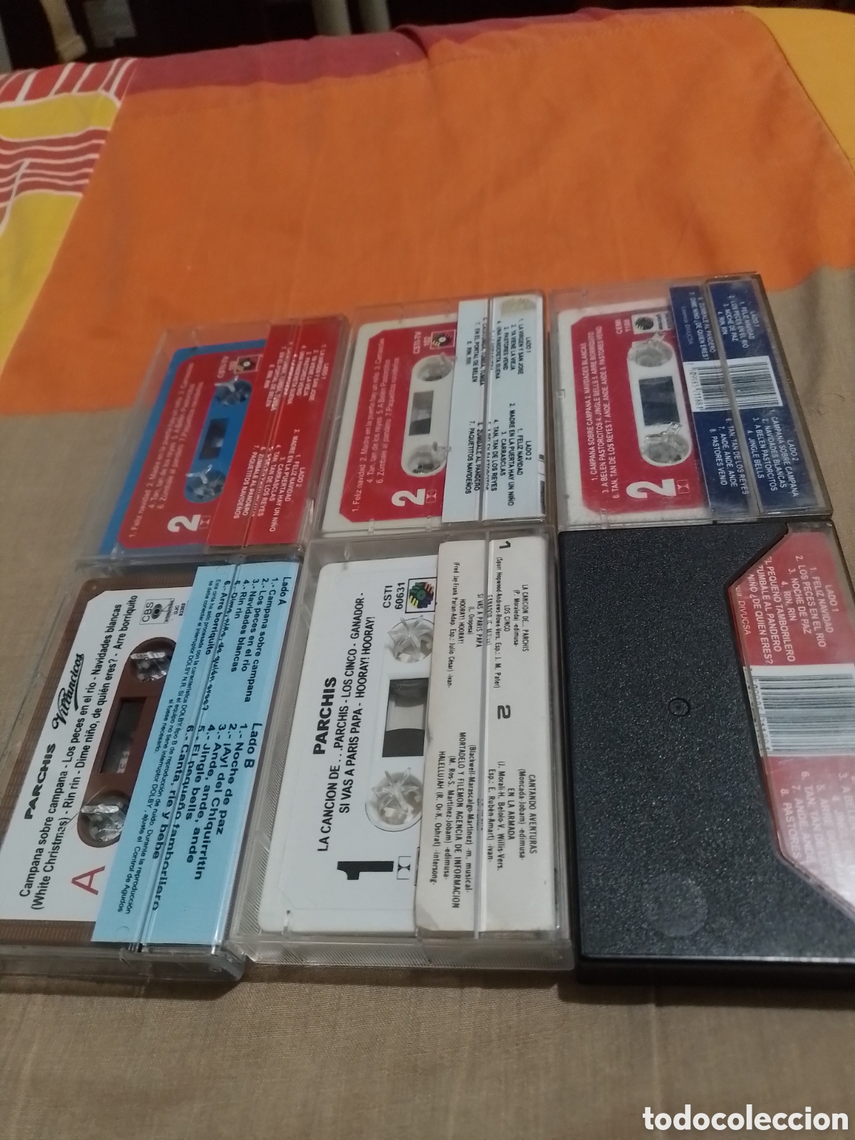 Casetes antiguos: Parchis Pack de 6 Cassettes - Foto 2