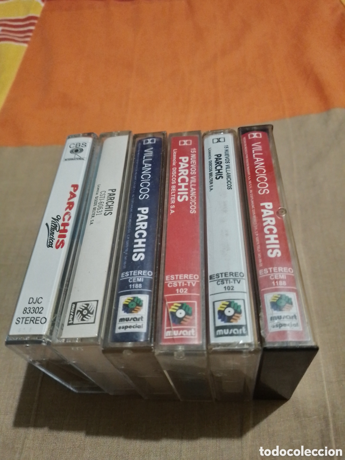 Casetes antiguos: Parchis Pack de 6 Cassettes - Foto 3